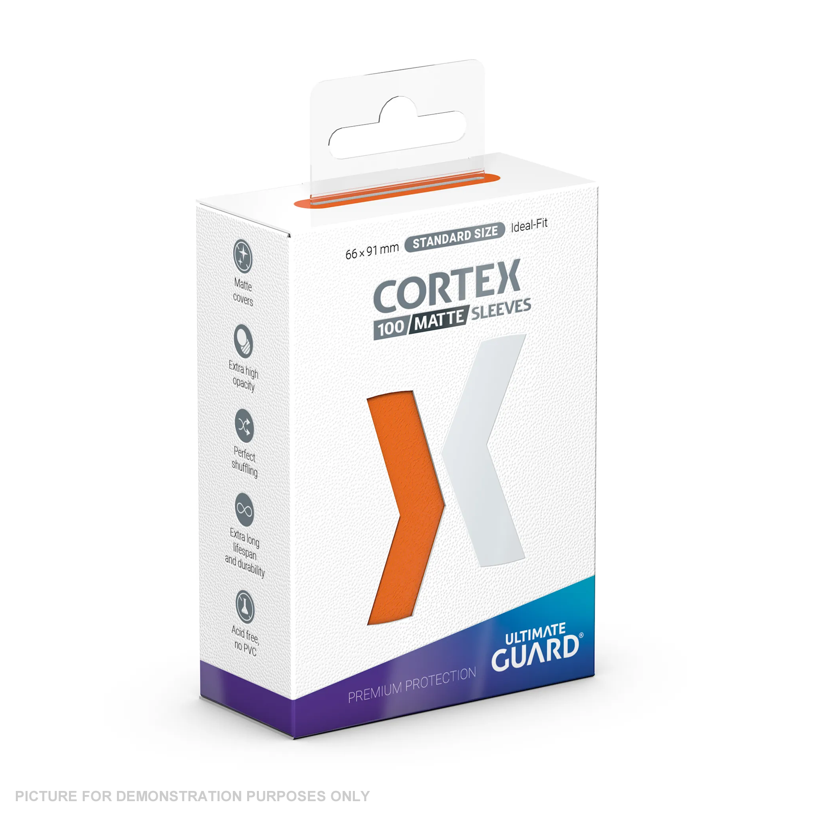 Ultimate Guard: Sleeves – Cortex Matte – Orange